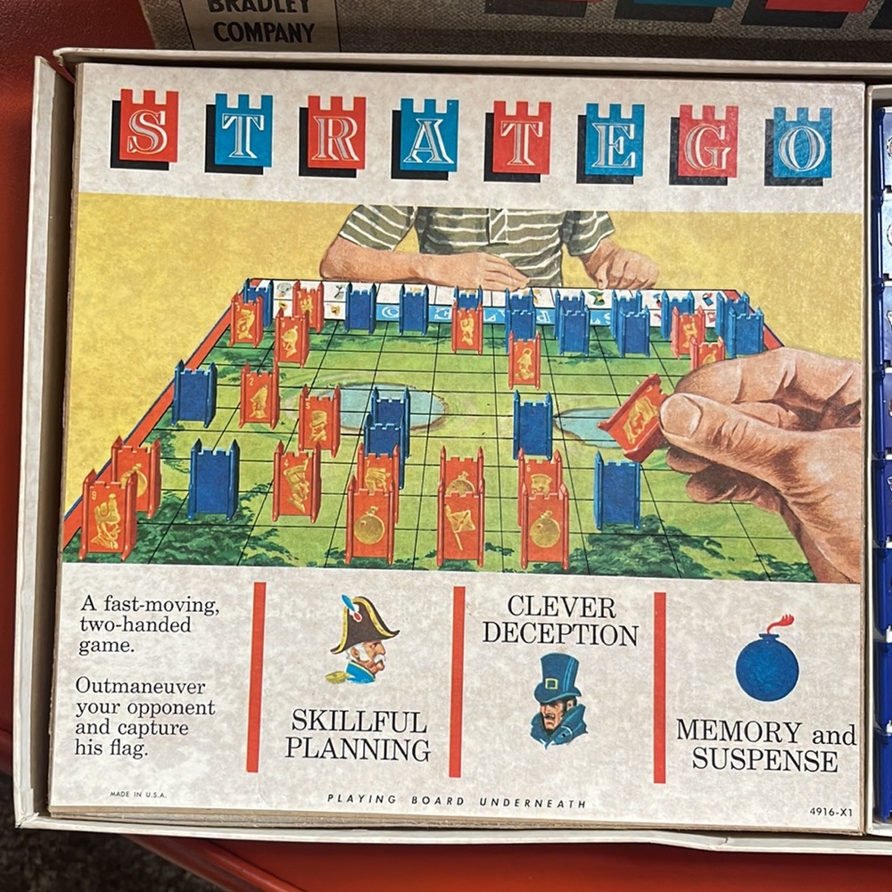 1962 Stratego vintage board game from Milton Bradley - Picture 5 of 6